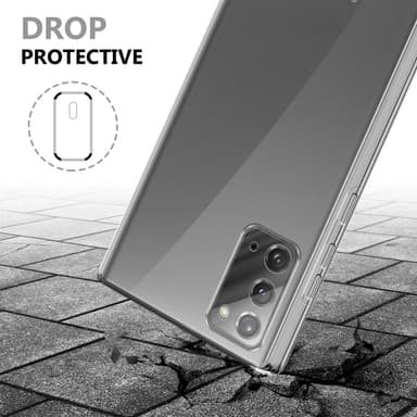 Skal Samsung Galaxy NOTE 20 Fodral Case (Transparent)
