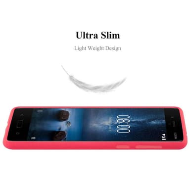 Skal Nokia 8 2017 Fodral Case (Röd)