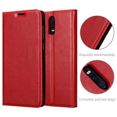 Oppo R17 Skal Fodral Case (Röd)