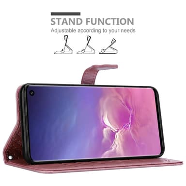 Samsung Galaxy S10 4G Plånboksfodral Skal (Rosa)