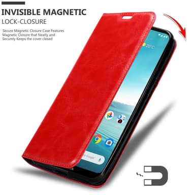 Nokia 3.4 Skal Fodral Case (Röd)