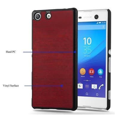 Sony Xperia M5 Skal Fodral Case (Röd)