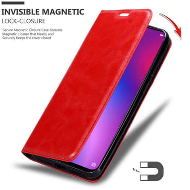Oppo R17 Skal Fodral Case (Röd)