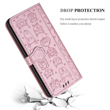 Samsung Galaxy S10 4G Plånboksfodral Skal (Rosa)
