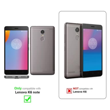 Lenovo K6 NOTE Skal Fodral Case (Brun)