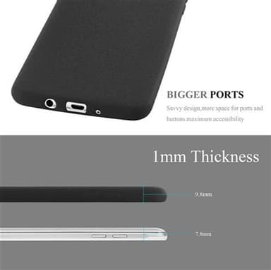 Skal Samsung Galaxy J7 2016 Fodral Case (Svart)