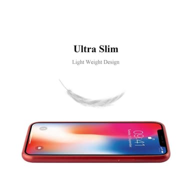 iPhone X / XS Skal Fodral Case (Röd)