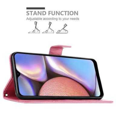 Samsung Galaxy A10s / M01s Plånboksfodral Skal (Rosa)
