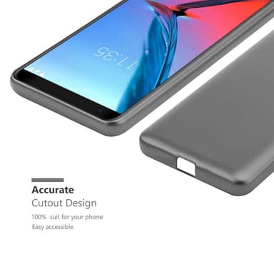 Skal ZTE Blade V9 Fodral Case (Grå)