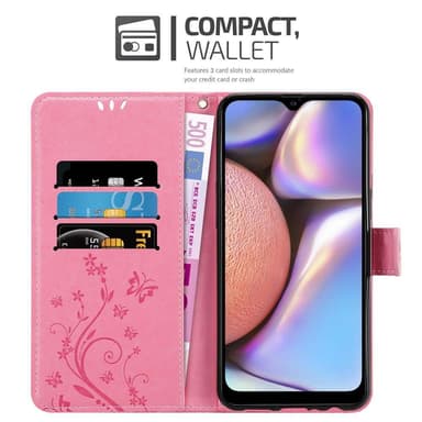 Samsung Galaxy A10s / M01s Plånboksfodral Skal (Rosa)