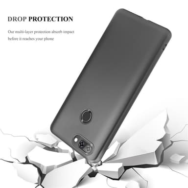 Skal ZTE Blade V9 Fodral Case (Grå)