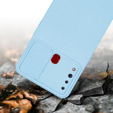 Skal Samsung Galaxy A20s Fodral Case (Blå)