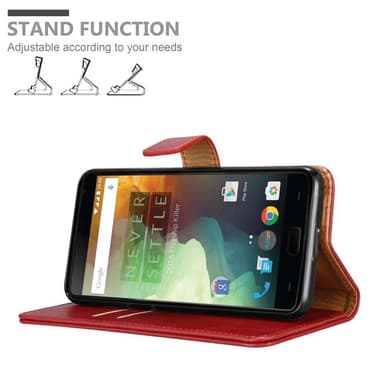 OnePlus 2 Plånboksfodral Skal (Röd)