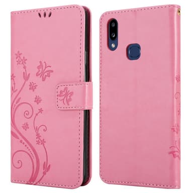 Samsung Galaxy A10s / M01s Plånboksfodral Skal (Rosa)