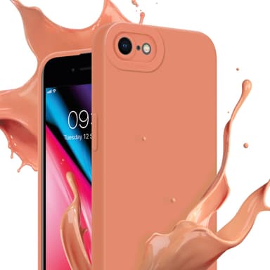 iPhone 7 / 7S / 8 / SE 2020 Skal Fodral Case (Orange)
