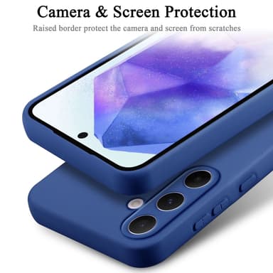 Samsung Galaxy A55 Skal Fodral Case (Blå)