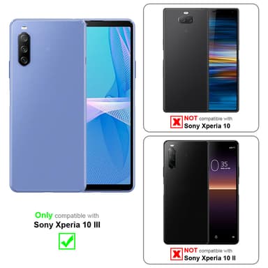 Sony Xperia 10 III Skal Fodral Case (Brun)