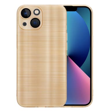 iPhone 14 Skal Fodral Case (Guld)
