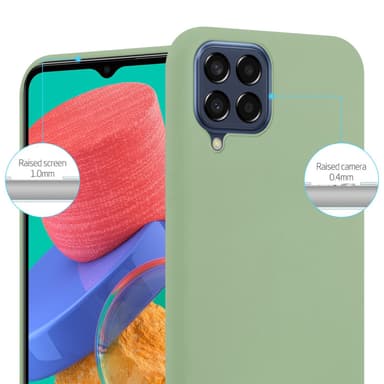 Skal Samsung Galaxy M33 5G Fodral Case (Grön)