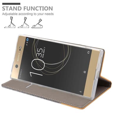 Sony Xperia XA1 ULTRA Plånboksfodral Skal (Grå)