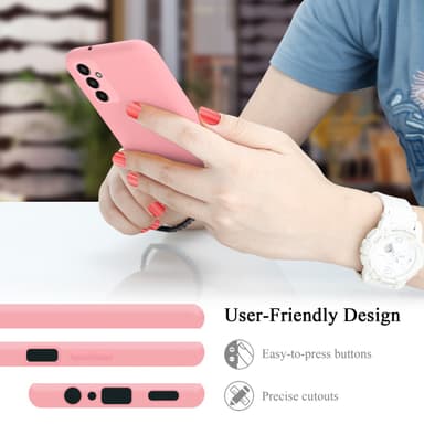 Samsung Galaxy M13 4G Skal Fodral Case (Rosa)