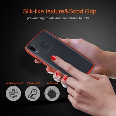 Samsung Galaxy M20 Skal Fodral Case (Transparent)