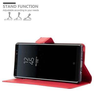 Samsung Galaxy NOTE 8 Plånboksfodral Skal (Röd)