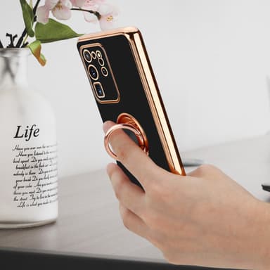 Samsung Galaxy S20 ULTRA Skal Fodral Case (Svart)