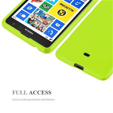 Nokia Lumia 625 Skal Fodral Case (Grön)