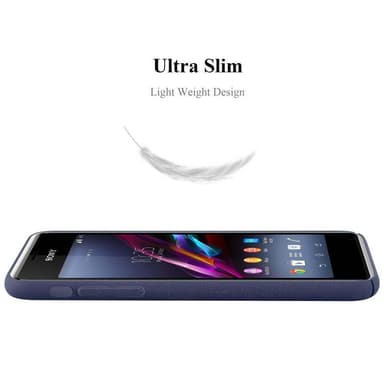 Sony Xperia E1 Skal Fodral Case (Blå)