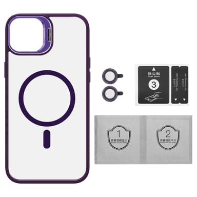 iPhone 15 PLUS Skal Fodral kompatibel MagSafe