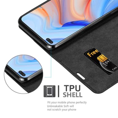 Oppo Reno4 Z Skal Fodral Case (Svart)