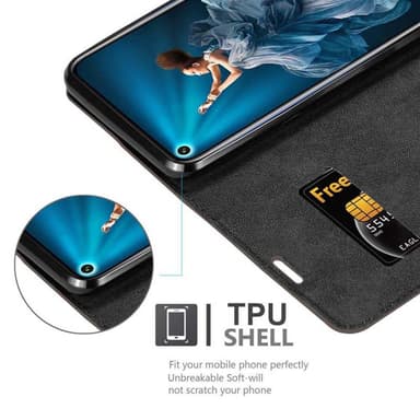Honor 20 / 20S / Huawei NOVA 5T Skal Fodral Case (Brun)