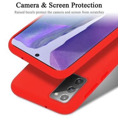 Samsung Galaxy NOTE 20 Skal Fodral Case (Röd)