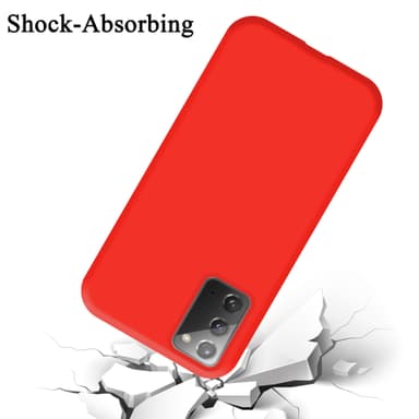 Samsung Galaxy NOTE 20 Skal Fodral Case (Röd)