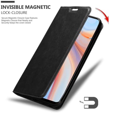 Oppo Reno4 Z Skal Fodral Case (Svart)