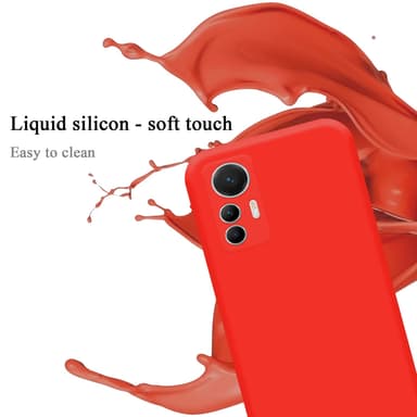 Xiaomi 12 LITE Skal Fodral Case (Röd)