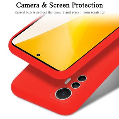 Xiaomi 12 LITE Skal Fodral Case (Röd)