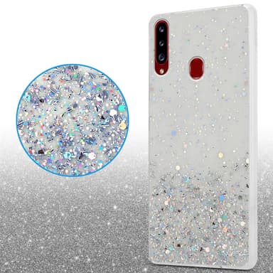 Samsung Galaxy A20s Skal Fodral Case (Transparent)