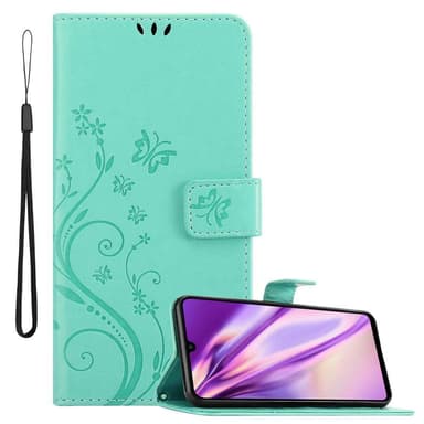 Huawei P30 LITE Plånboksfodral Skal (Turkos)