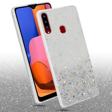 Samsung Galaxy A20s Skal Fodral Case (Transparent)