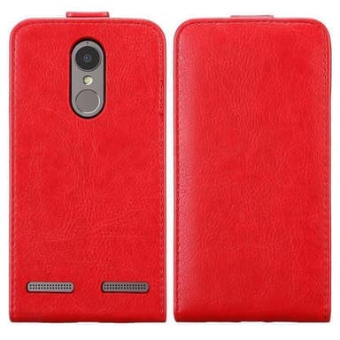 Lenovo K6 / K6 POWER Flipfodral Skal (Röd)