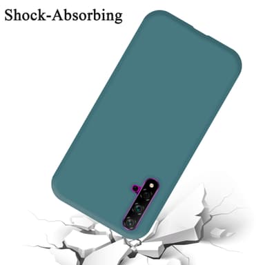 Honor 20 / 20S / Huawei NOVA 5T Skal Fodral Case (Grön)