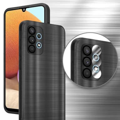 Samsung Galaxy A32 5G Skal Fodral Case (Svwart)
