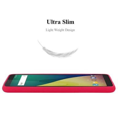 Skal WIKO VIEW XL Fodral Case (Röd)
