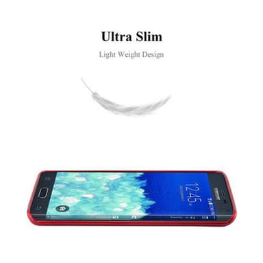 Skal Samsung Galaxy NOTE EDGE Fodral Case (Röd)