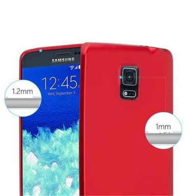 Skal Samsung Galaxy NOTE EDGE Fodral Case (Röd)