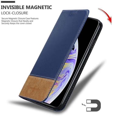 iPhone XS MAX Skal Fodral Case (Blå)
