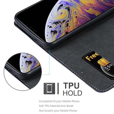 iPhone XS MAX Skal Fodral Case (Blå)
