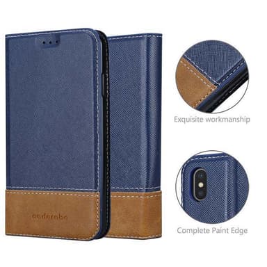 iPhone XS MAX Skal Fodral Case (Blå)